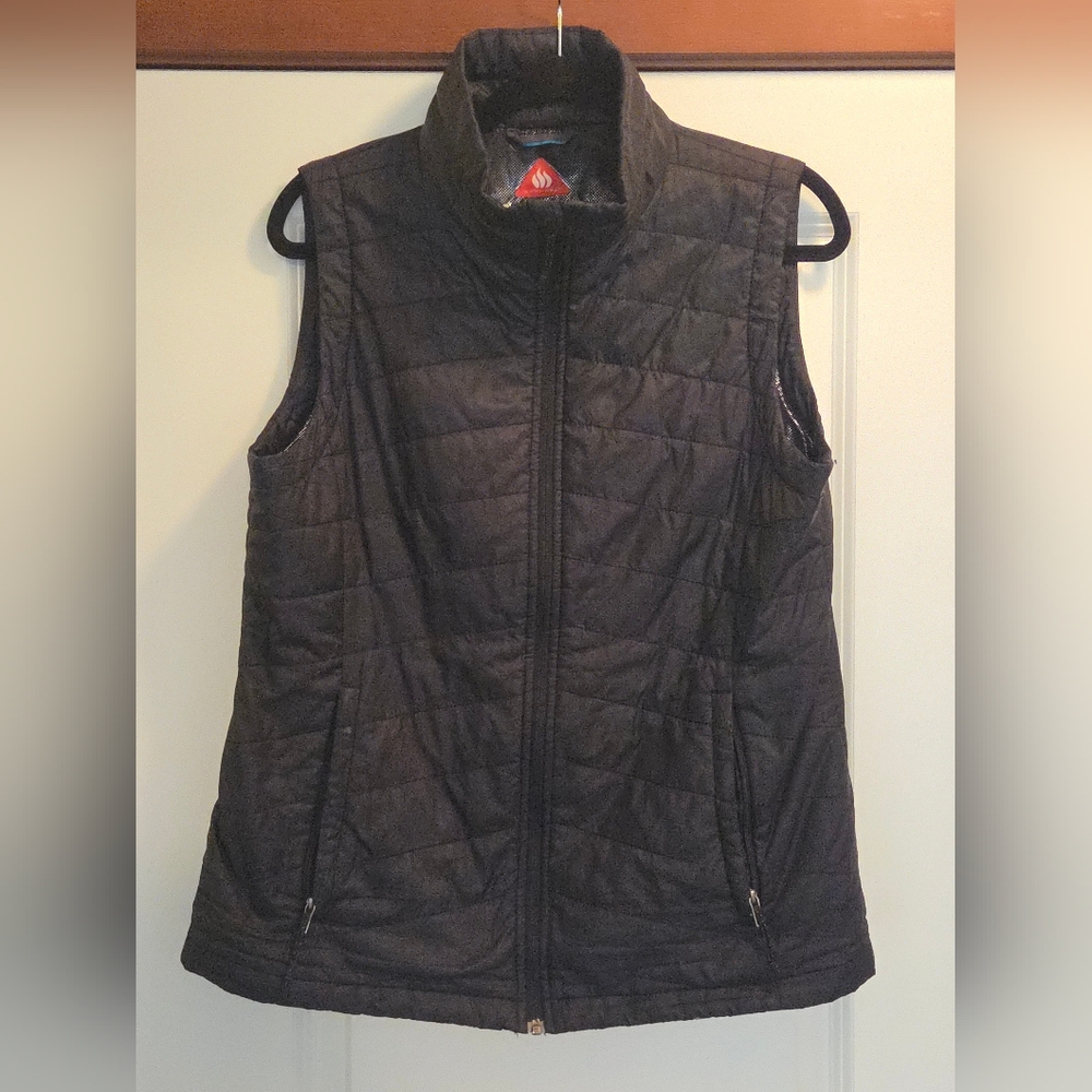 Columbia Men's' L Black Omniheat Puffer Vest